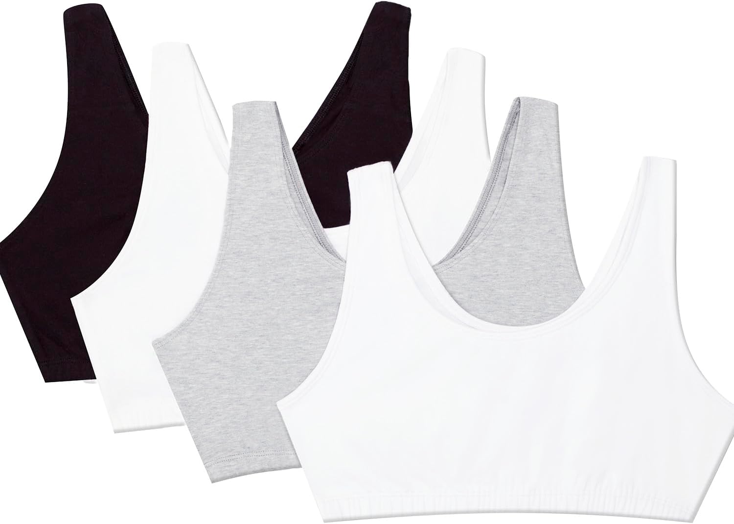 Comfort Meets Style: A Review of the Fruit of the Loom Women's Built Up Tank Sports Bra Value Pack