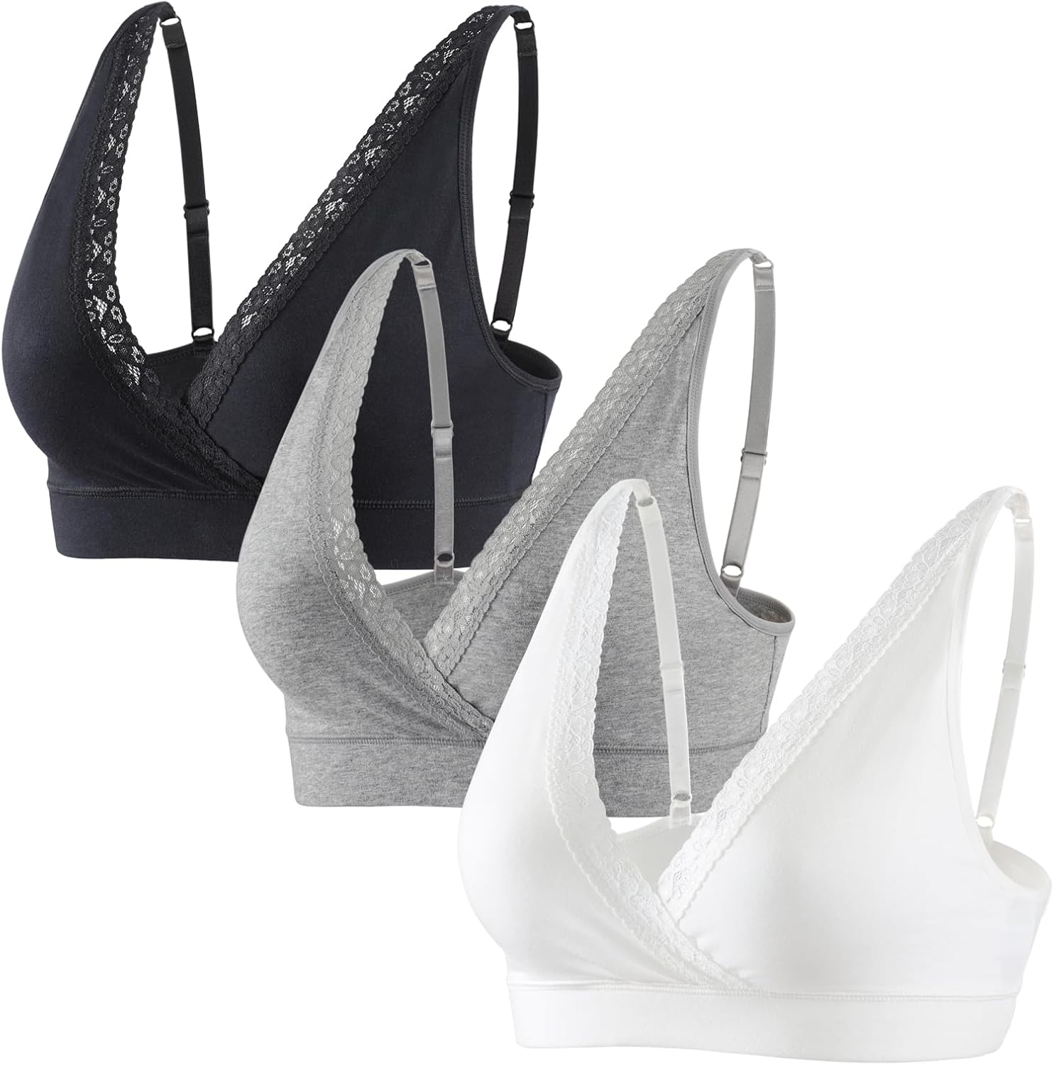 Comfort Meets Function: Lace Cotton Maternity Nursing Bras Review