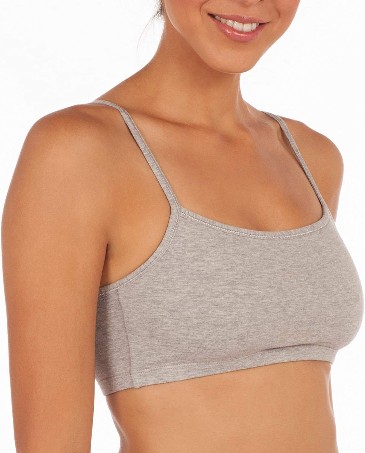 Comfort Meets Style: A Review of Fruit of the Loom Women's Spaghetti Strap Sports Bra