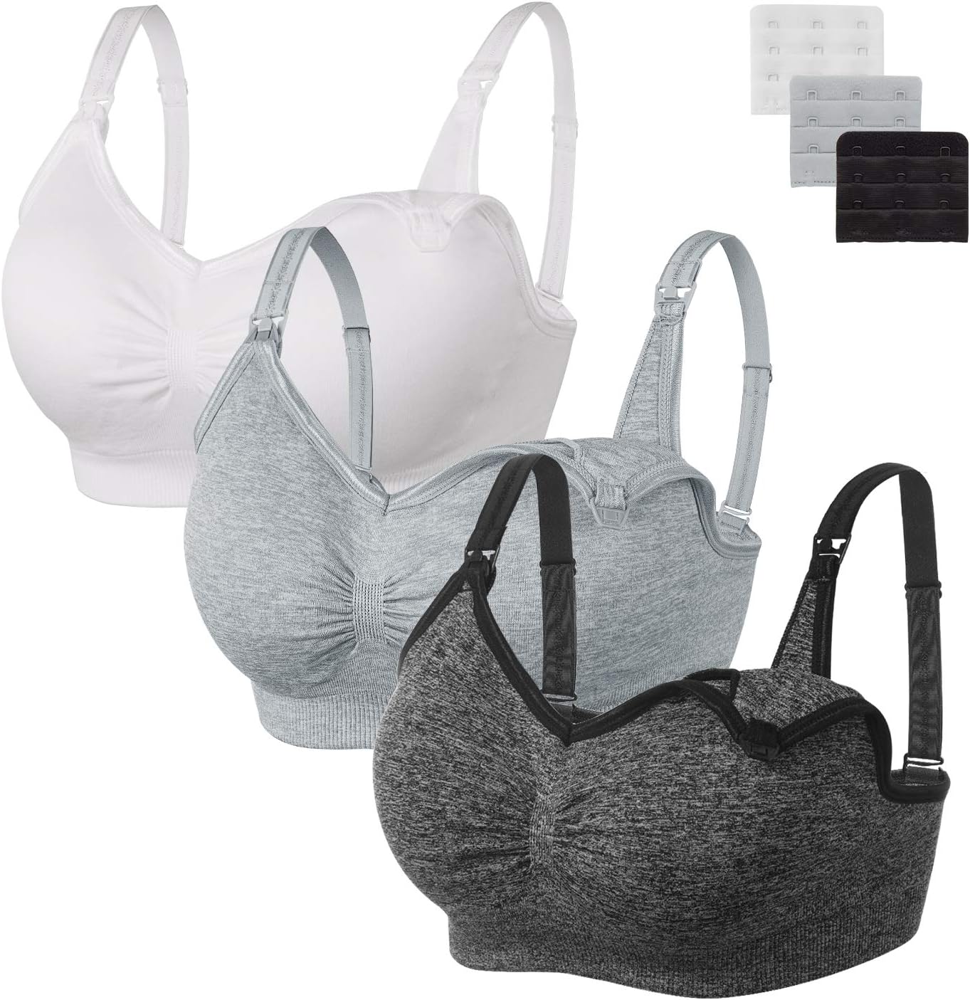 Cozy Comfort: The Ultimate Nursing Bra for Moms on the Go!