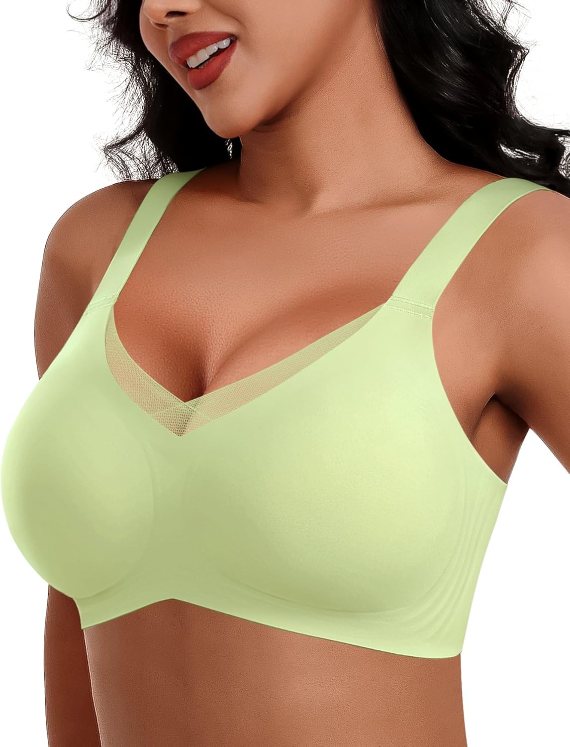 Discover Comfort: The Ultimate Review of HORISUN Seamless Mesh Lace Wireless Bras