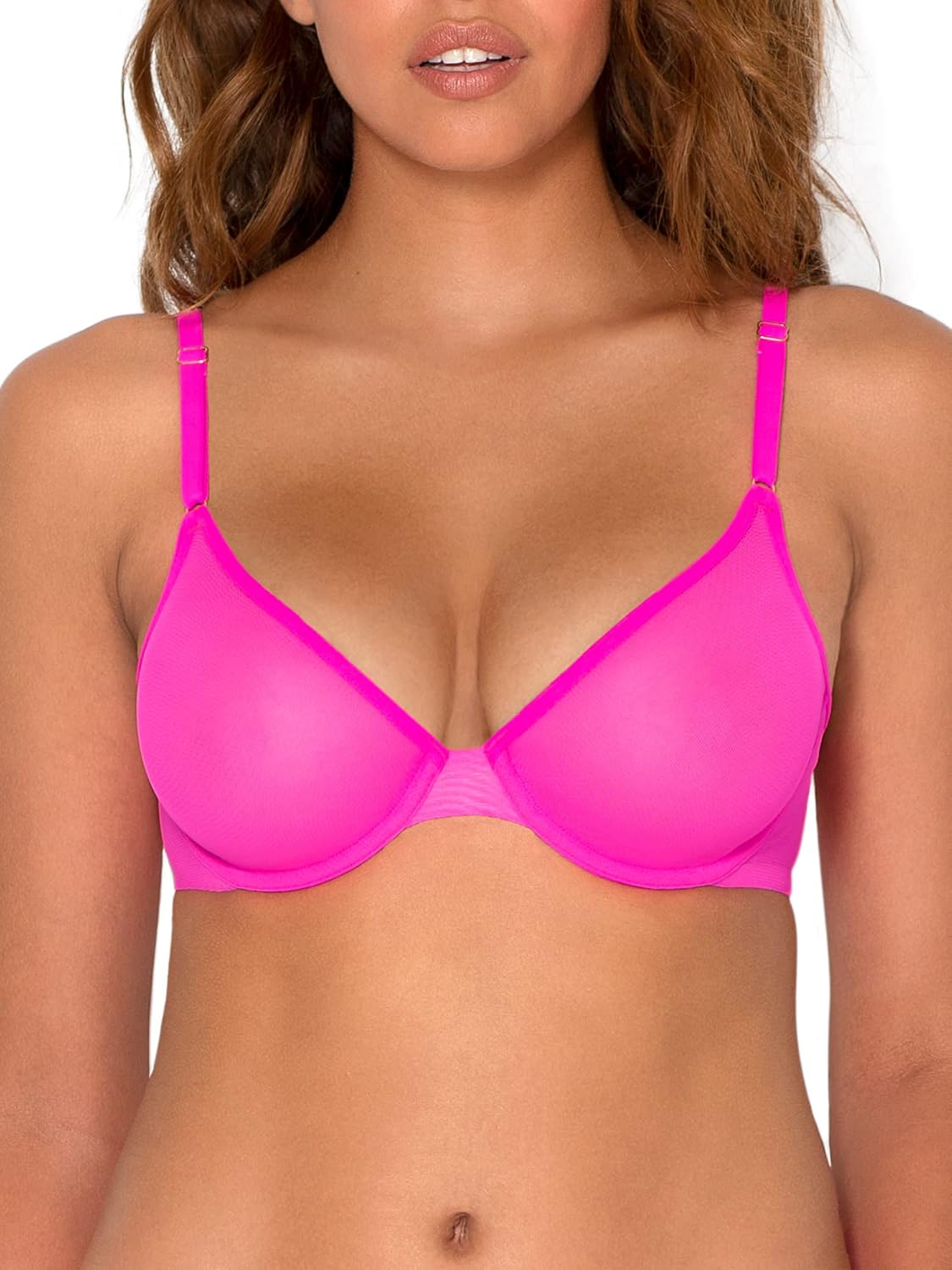Elevate Your Lingerie Game: A Review of the Smart & Sexy Sheer Mesh Demi Bra