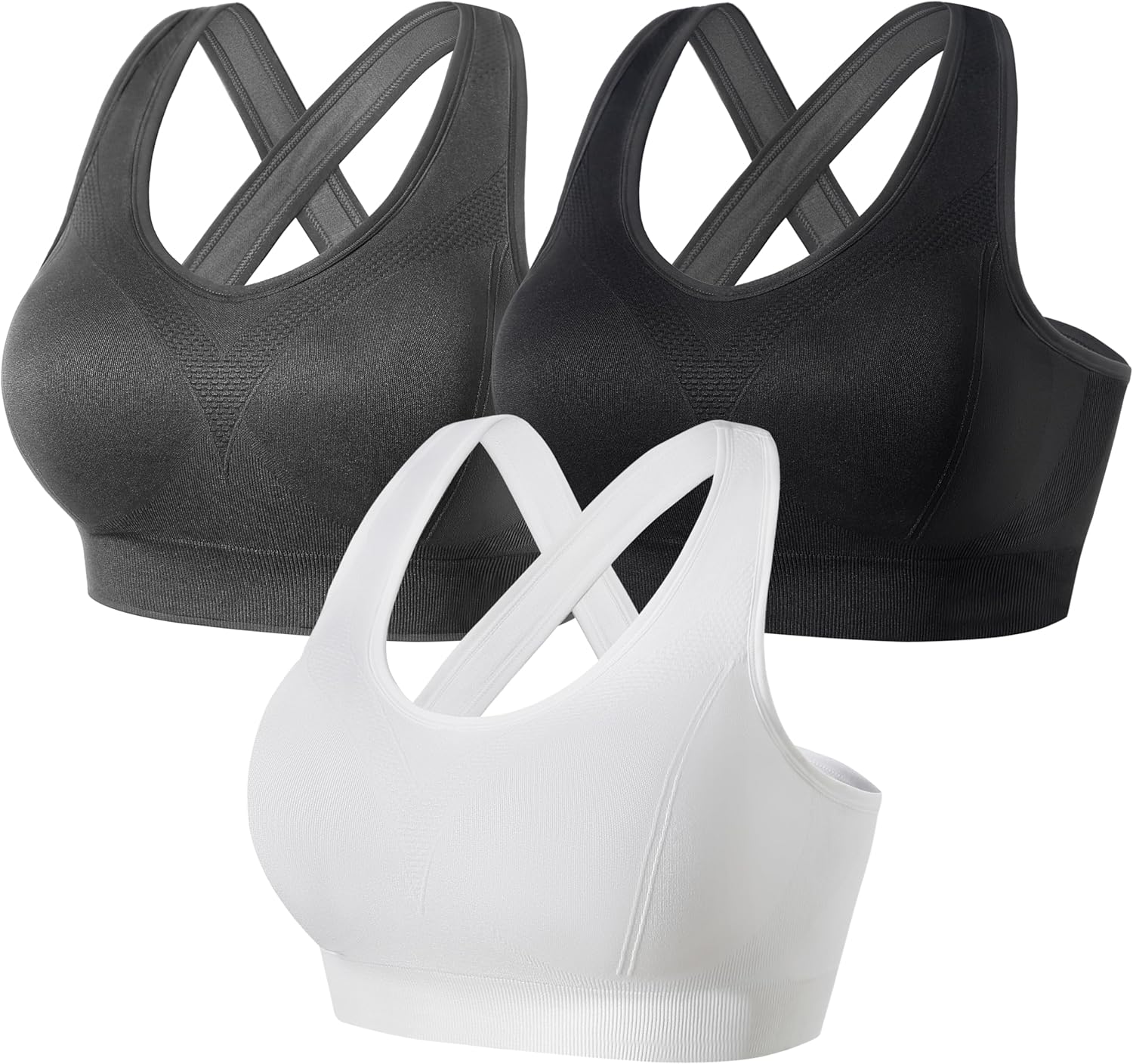 Elevate Your Workout: FITTIN Seamless Padded Sports Bras Review!