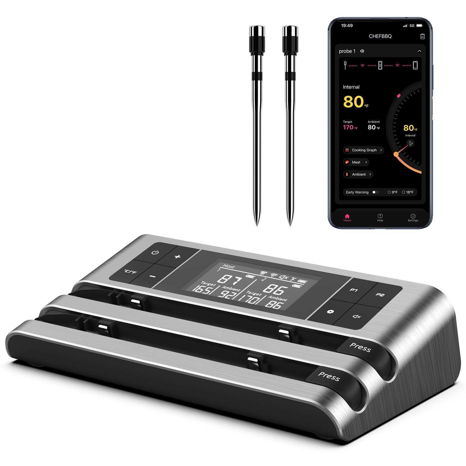 Master Your BBQ: The Ultimate Wireless Smart Meat Thermometer Review