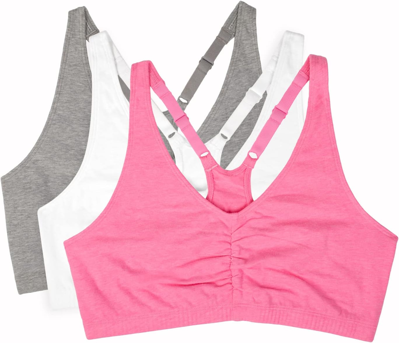 Stay Comfortable and Stylish: Review of Fruit of the Loom Women's Racerback Sports Bra Multi Packs!