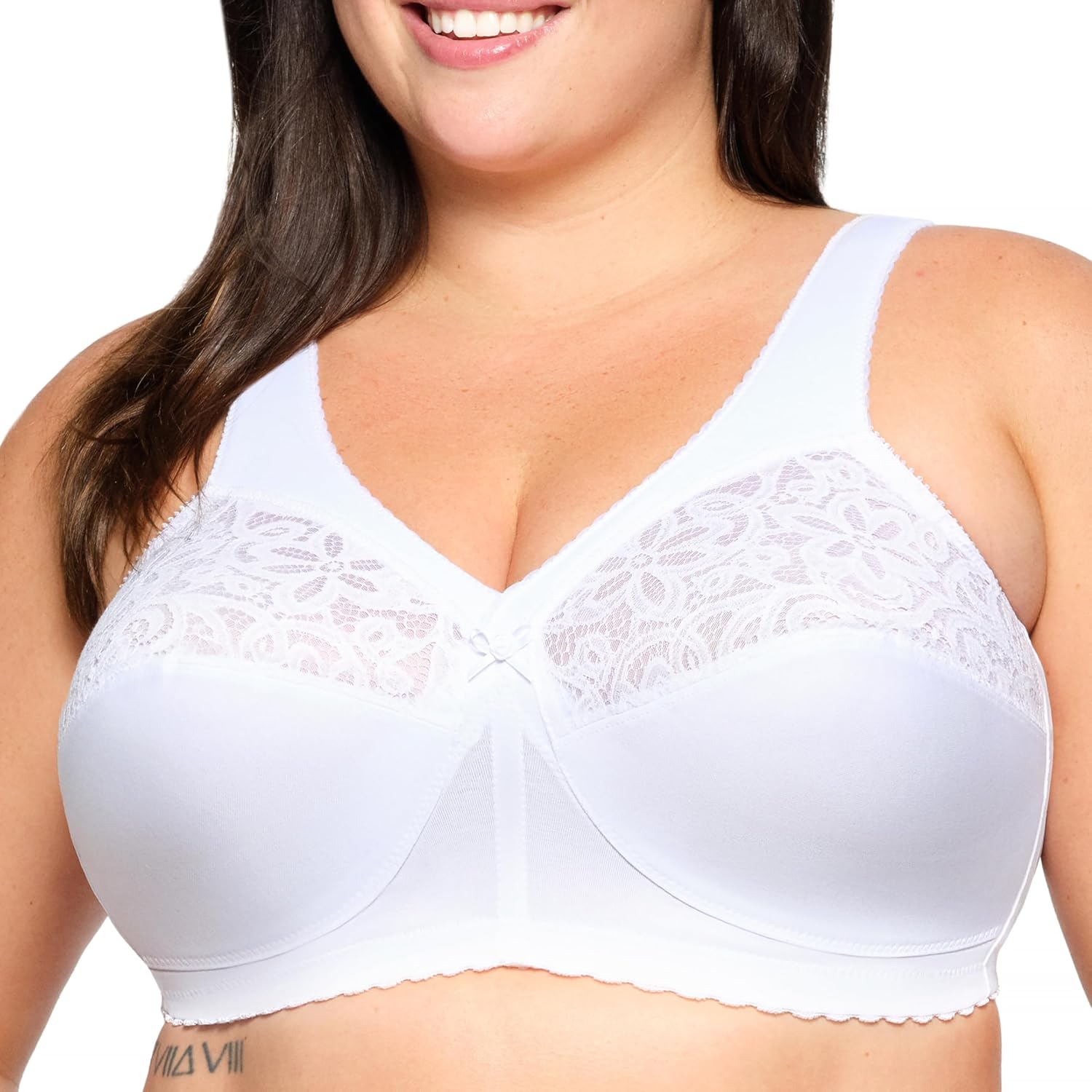Ultimate Comfort: Glamorise Plus Size MagicLift Cotton Support Bra Review