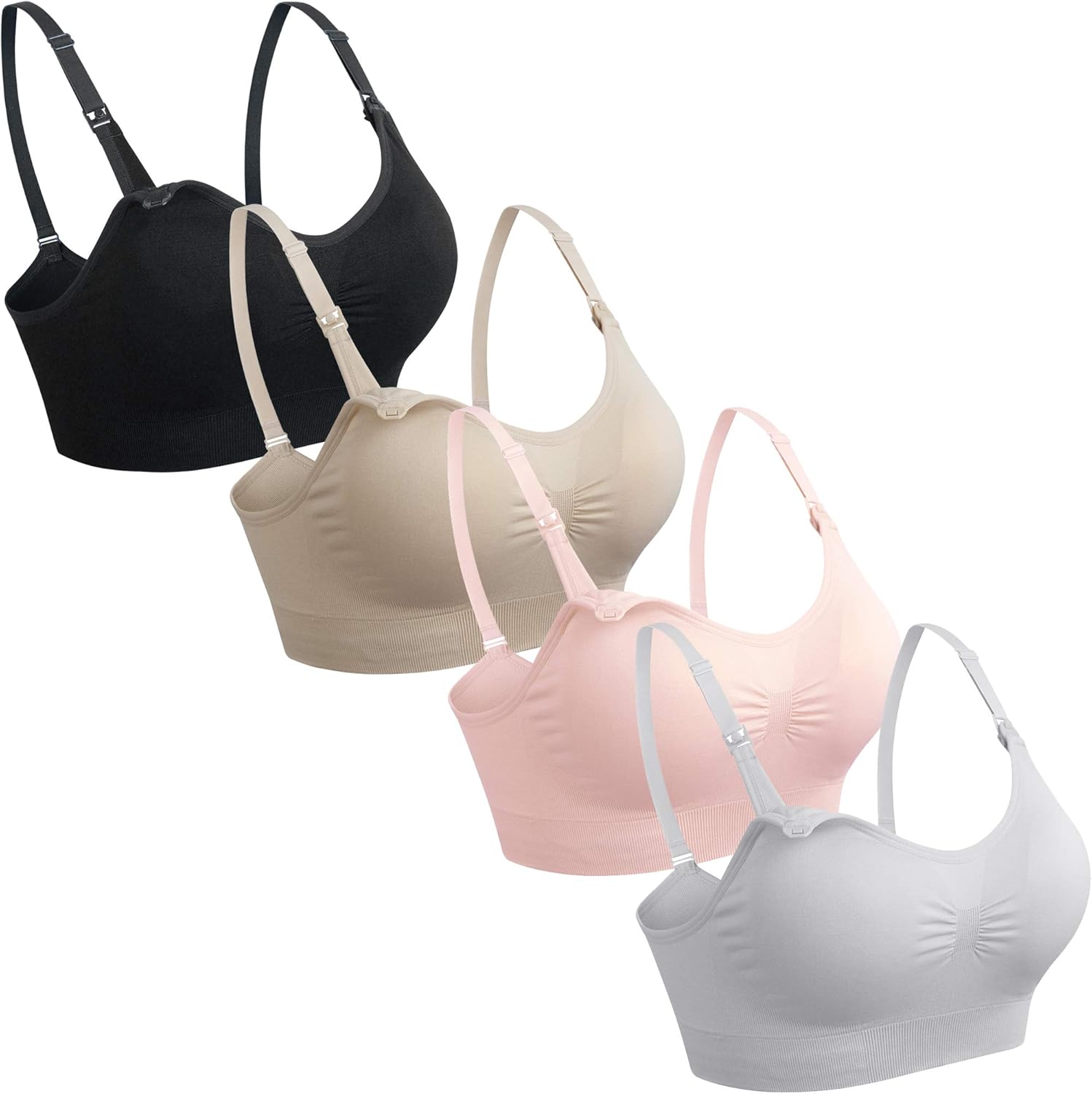 Ultimate Comfort: GXXGE 4Pack Nursing Bras Review for New Moms