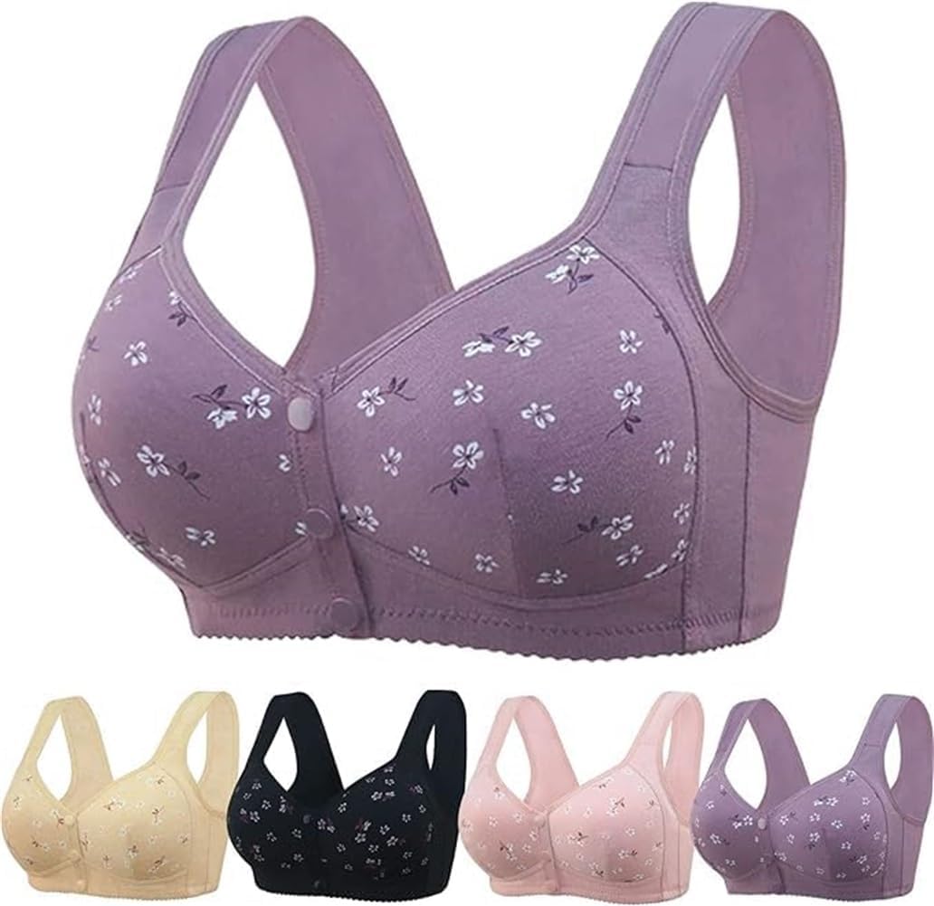 Ultimate Comfort: Review of the Daisy No Underwire Front Closure Bra for Seniors