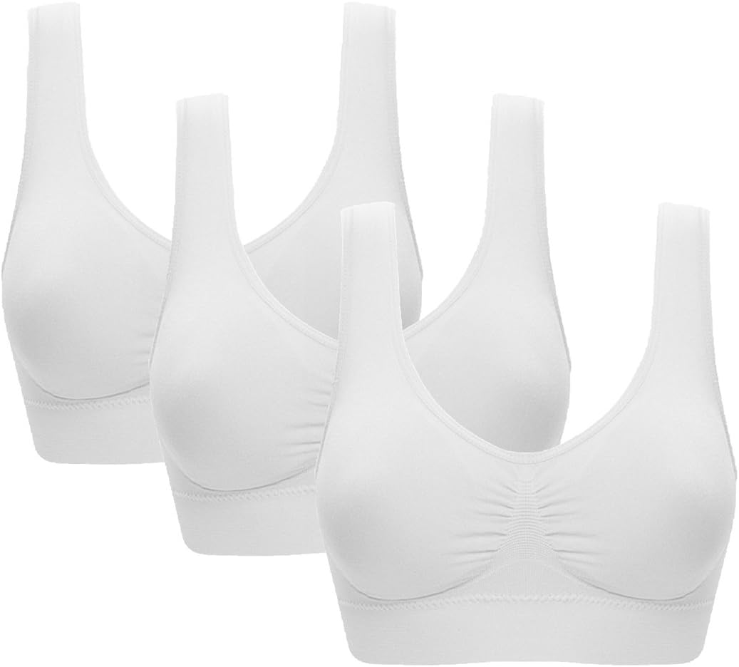 Ultimate Comfort: Vermilion Bird Women's 3 Pack Seamless Sports Bras Review