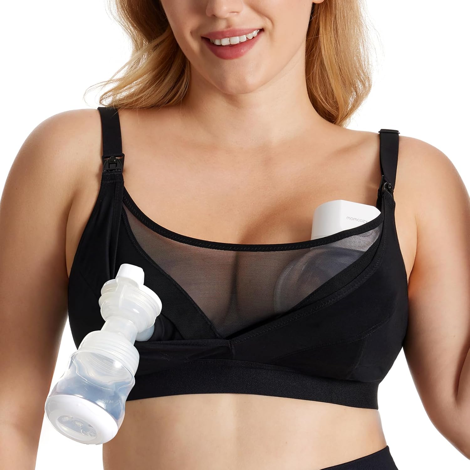 Unleash Comfort: The Ultimate Momcozy Hands-Free Pumping Bra Review