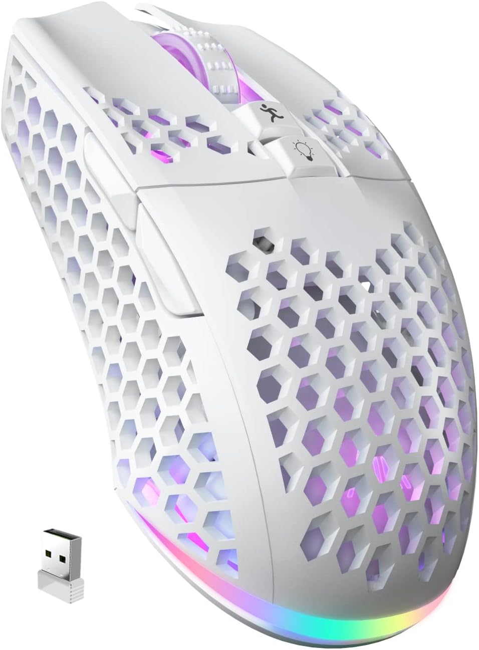 Unleash Your Gaming Potential: SM600 White Wireless Gaming Mouse Review