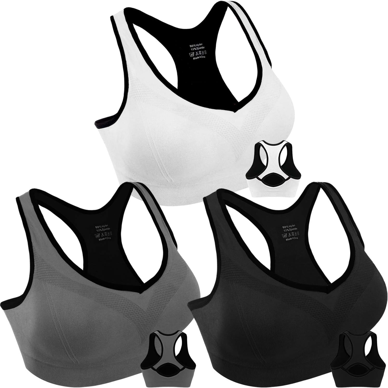 Unleash Your Workout: Double Couple Women Racerback Sports Bras Review