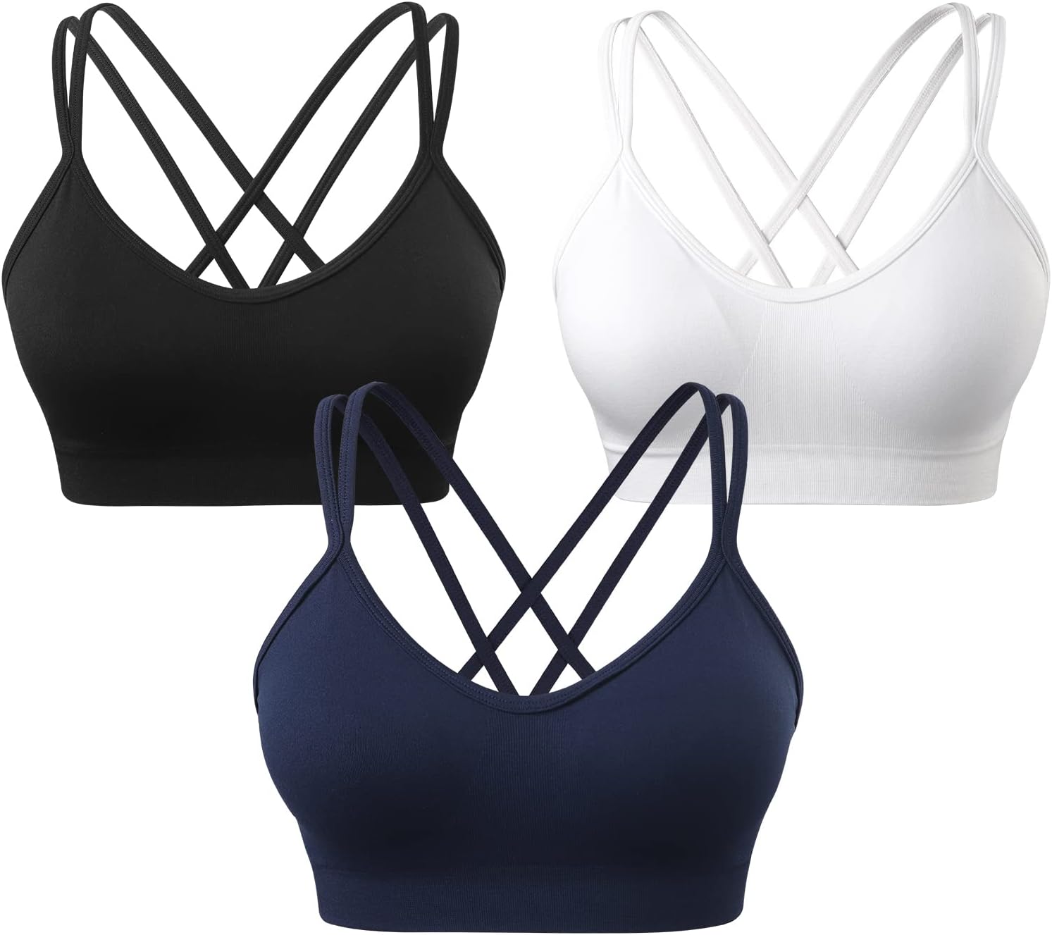 Unleash Your Workout: VEQKING Women's Cross Back Sports Bra Review
