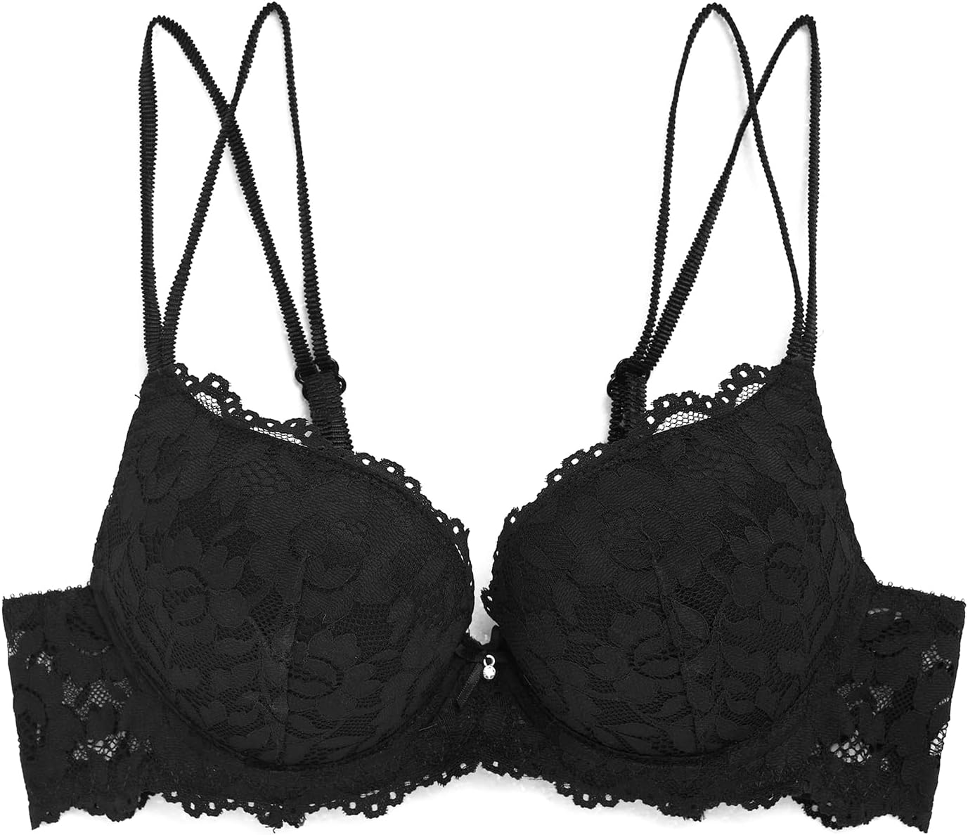 Unlock Your Curves: The Ultimate Lace Push Up Bra for Stunning Cleavage!