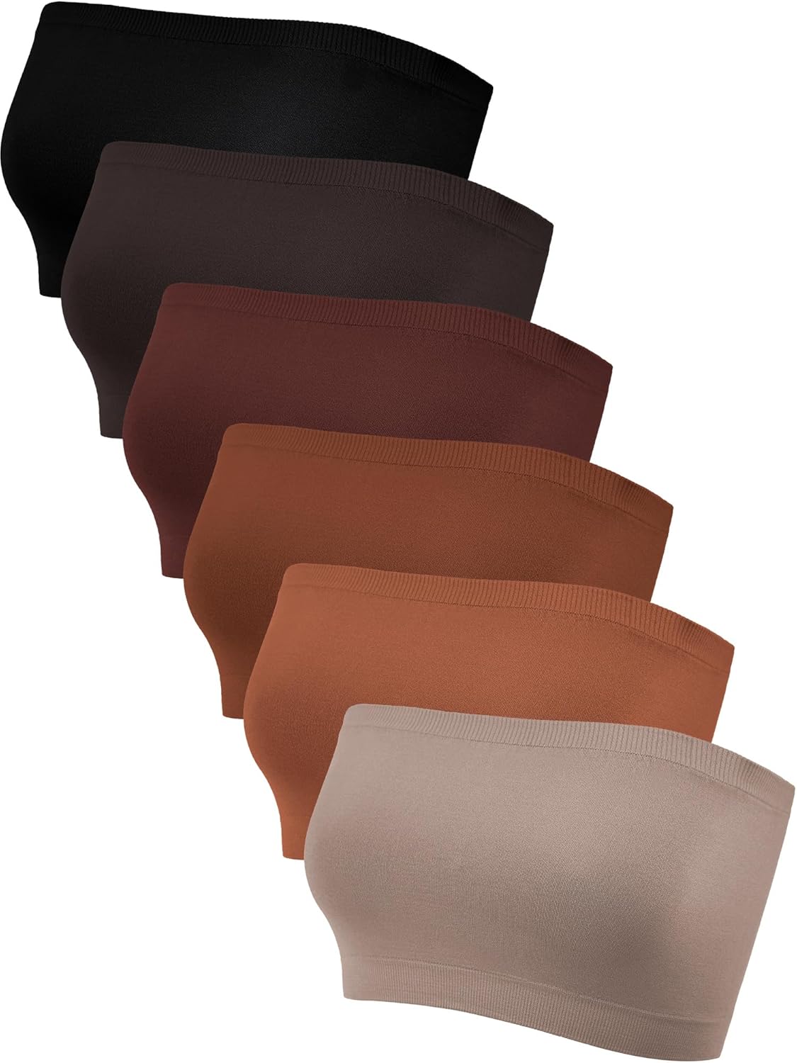 Bralette Bliss: Discover the Comfort of Geyoga's Seamless Bandeau Tube Bras!