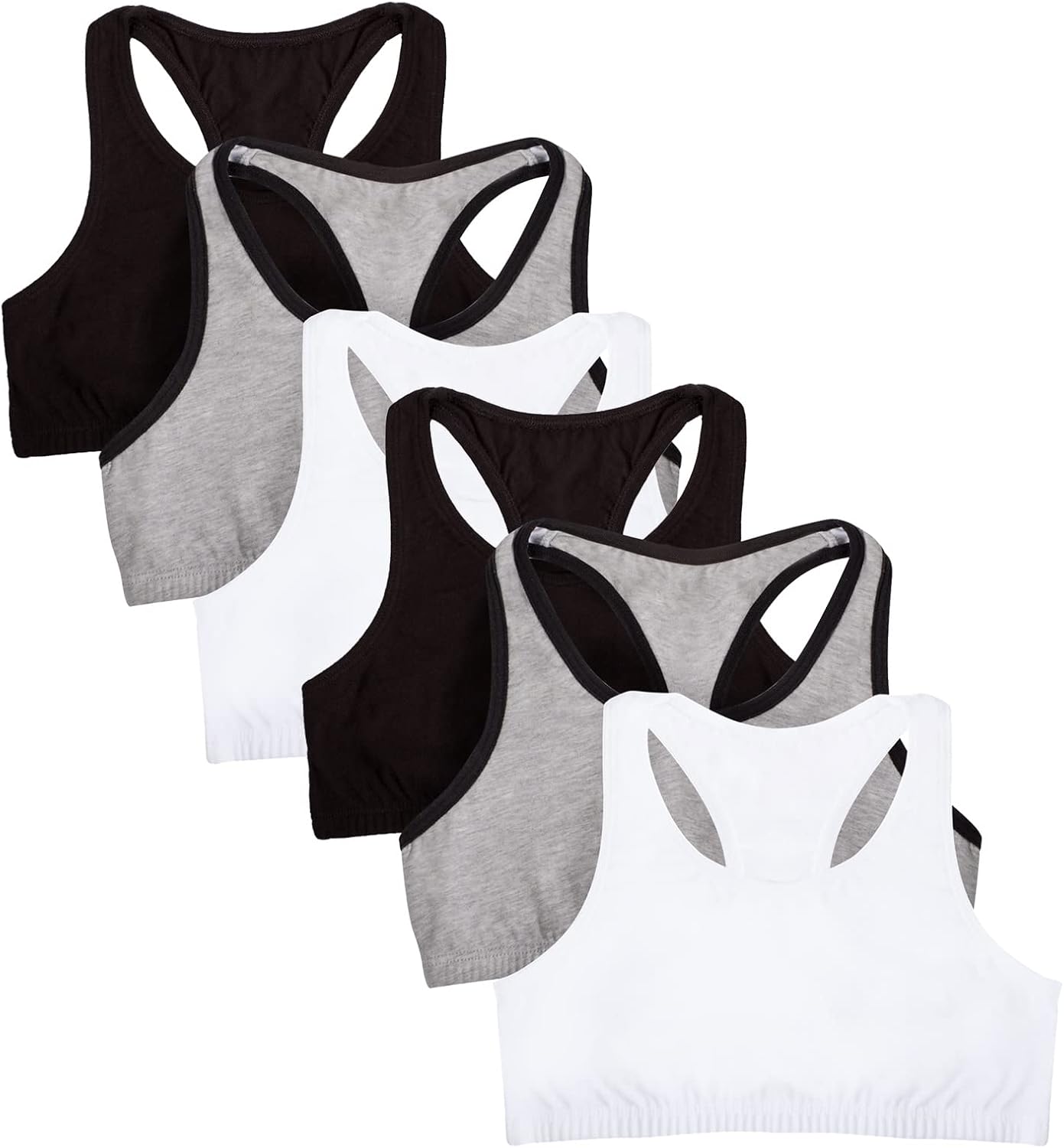 Comfort and Style: Fruit of the Loom Girls' Multi Cotton Sports Bra Review