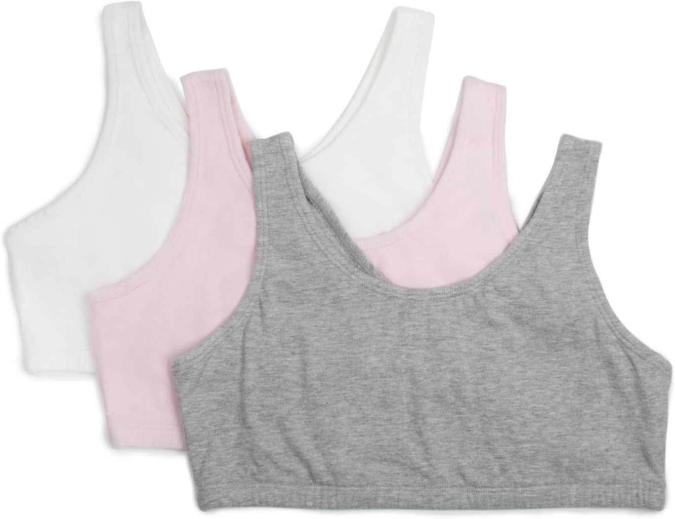 Comfort in Every Move: Review of Fruit of the Loom Girls' 3 Pack Sports Bras