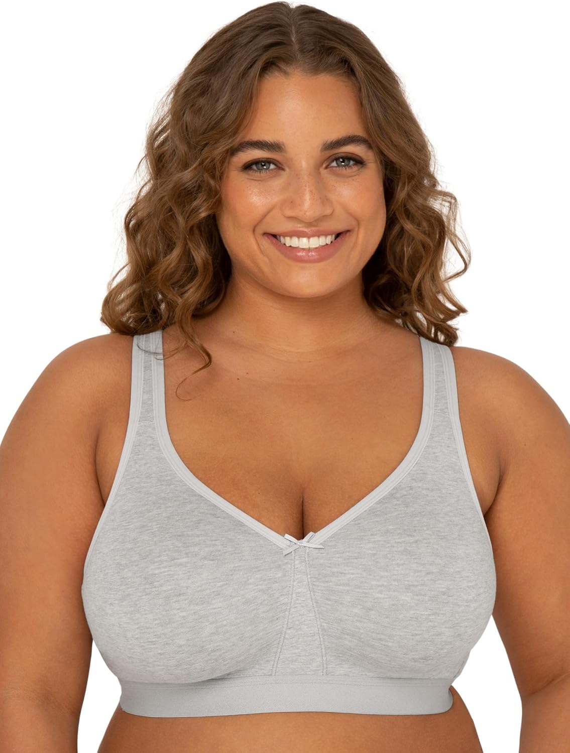 Comfort Meets Confidence: Review of Fruit of the Loom's Fit for Me Plus-Size Wireless Bra