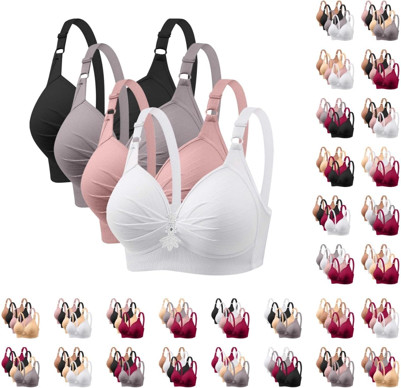 Comfort Meets Confidence: Review of the 2024 Seamless Wireless Push Up Bras