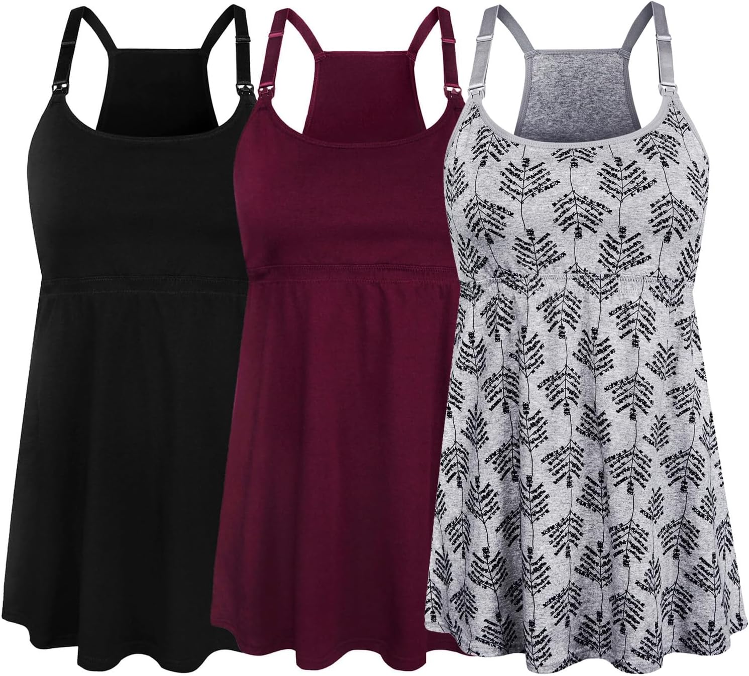 Comfort Meets Convenience: SUIEK Maternity Nursing Tank Tops Review