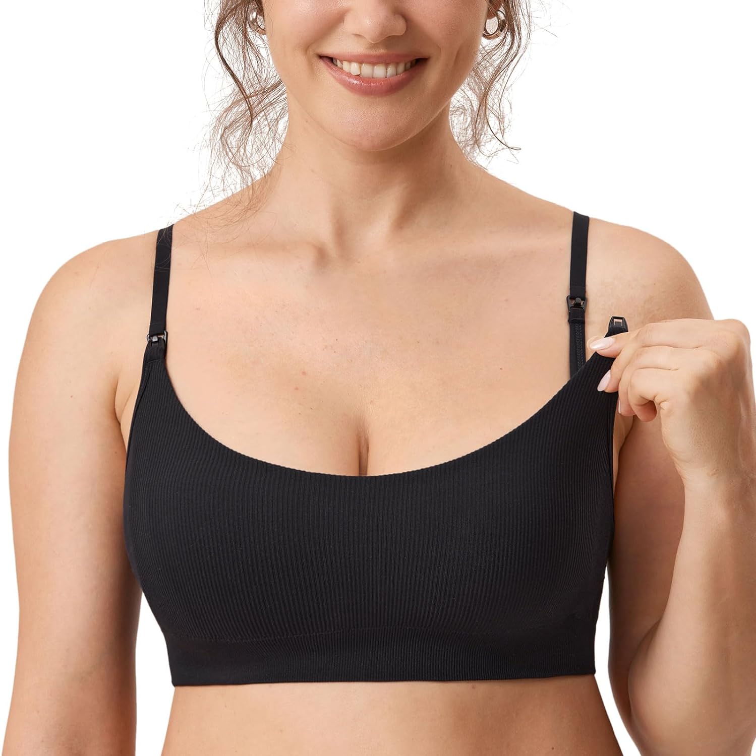 Comfort Meets Function: A Review of MOMANDA Ribbed Nursing Bras