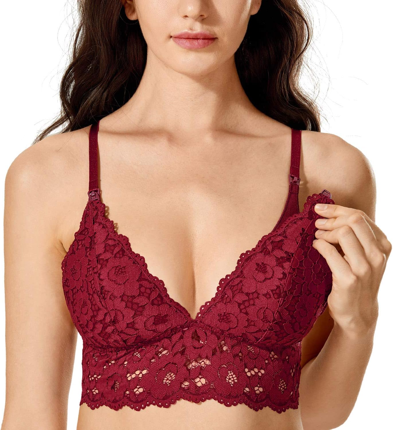 Comfort Meets Style: Review of MOMANDA Women's Lace Nursing Bra