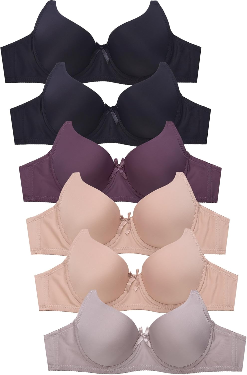 Comfort Redefined: DailyWear Women's Everyday 6 Pack of Bras Review
