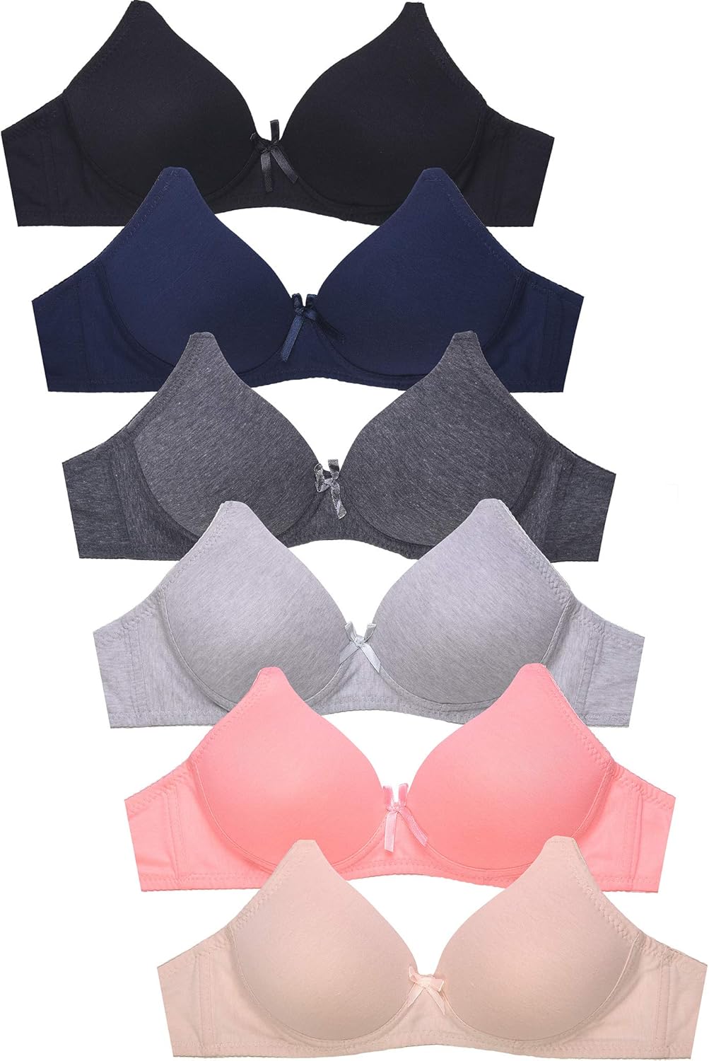 Comfort Redefined: Review of the Women's No Wire Full Cup Bra 6-Pack