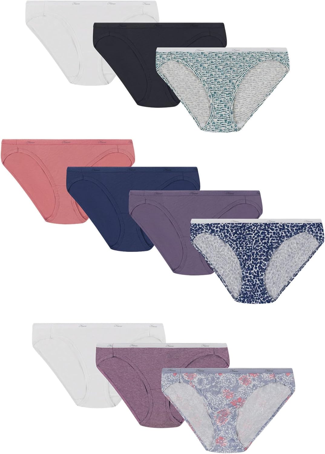 Comfort & Style: Hanes Women's Bikini Underwear 10-Pack Review