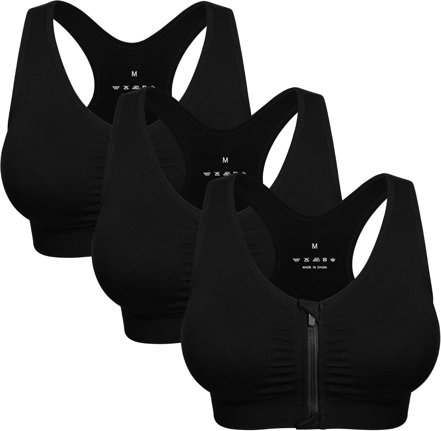 Comfort & Support: The Ultimate Women's Zip Front Sports Bra Review