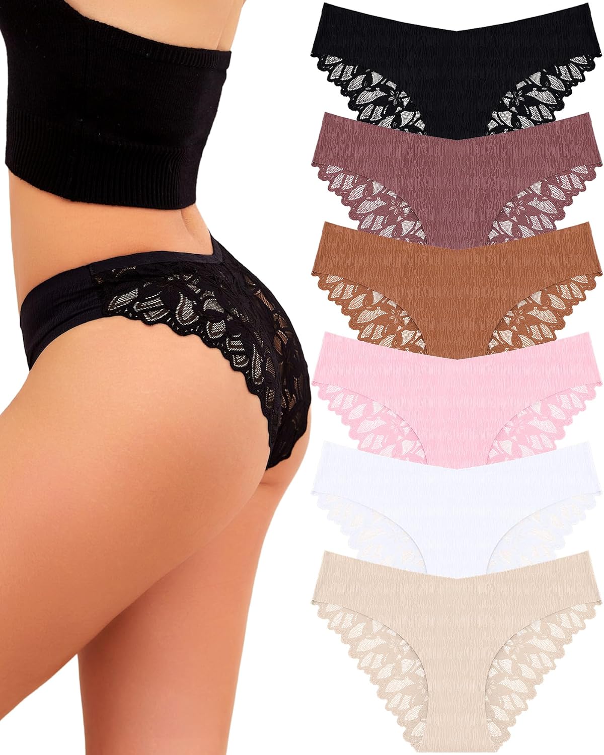 Dive into Comfort: Review of UNDER THE SEA Seamless Lace Hipster Panties