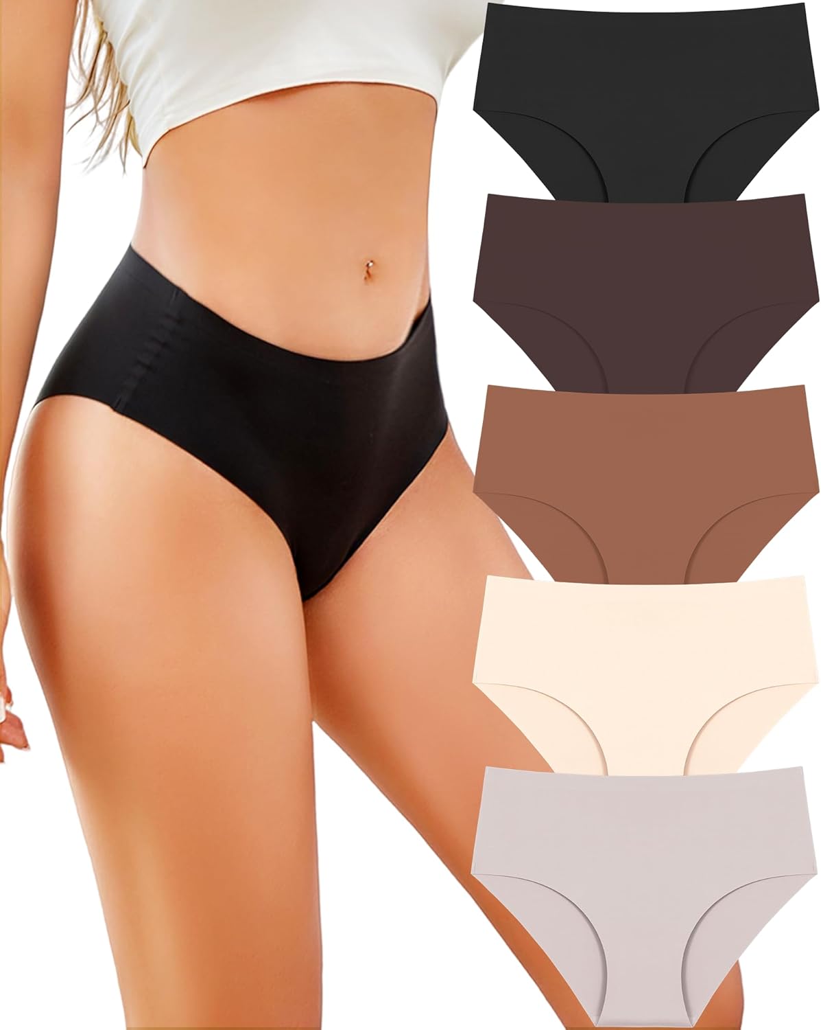 Dive Into Comfort: Review of UNDER THE SEA Seamless Mid Rise Briefs for Women
