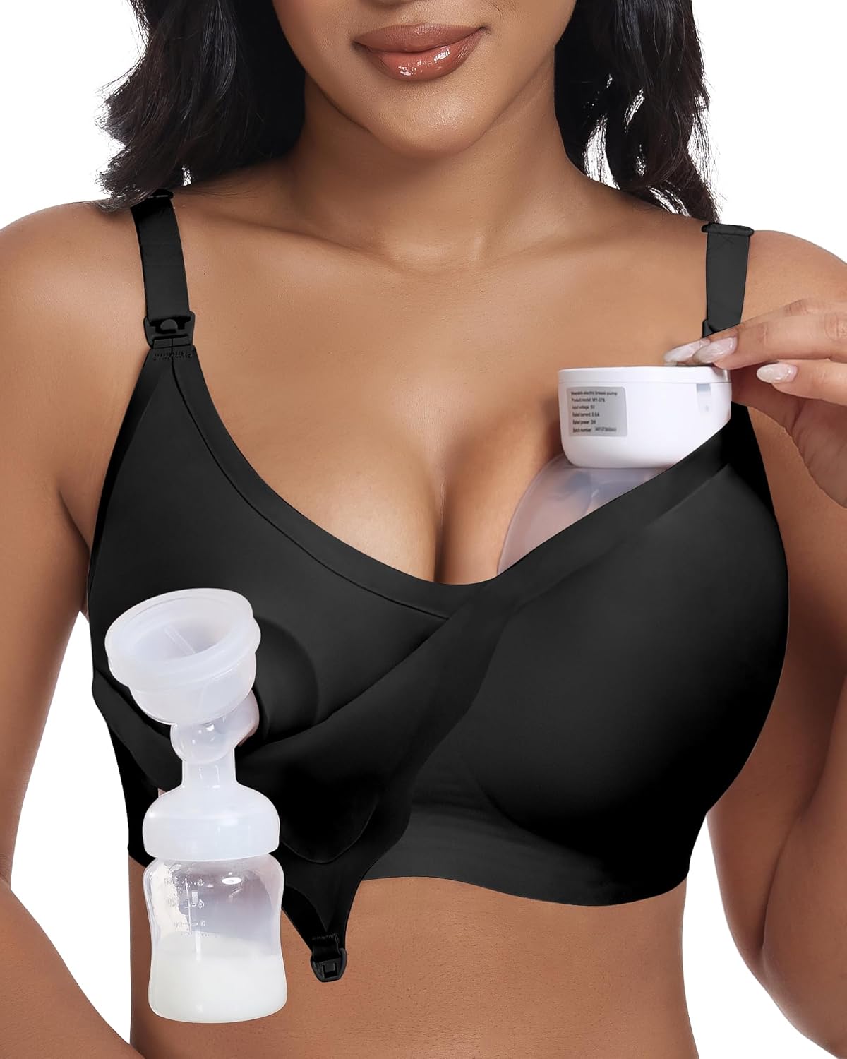 Effortless Nursing: Review of the Wireless Seamless Pumping Bra for Ultimate Comfort