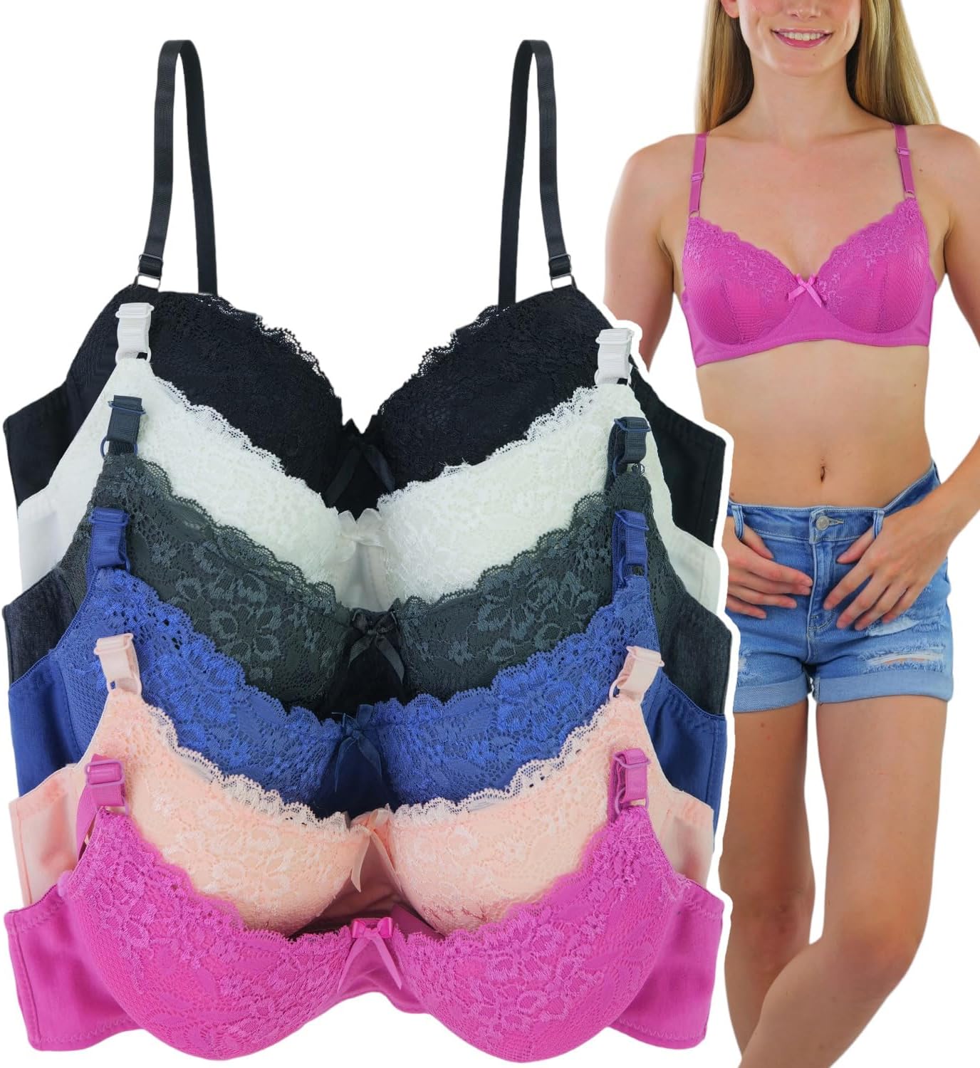 Elevate Your Comfort: Review of ToBeInStyle Women's Classic Assorted Bras
