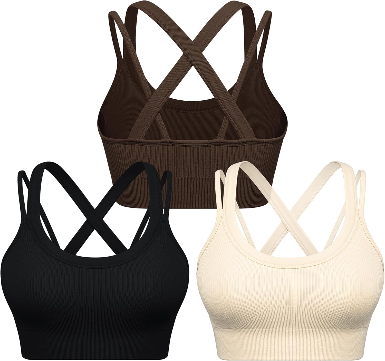 Elevate Your Workout: A Review of WANAYOU's High Support Ribbed Sports Bras