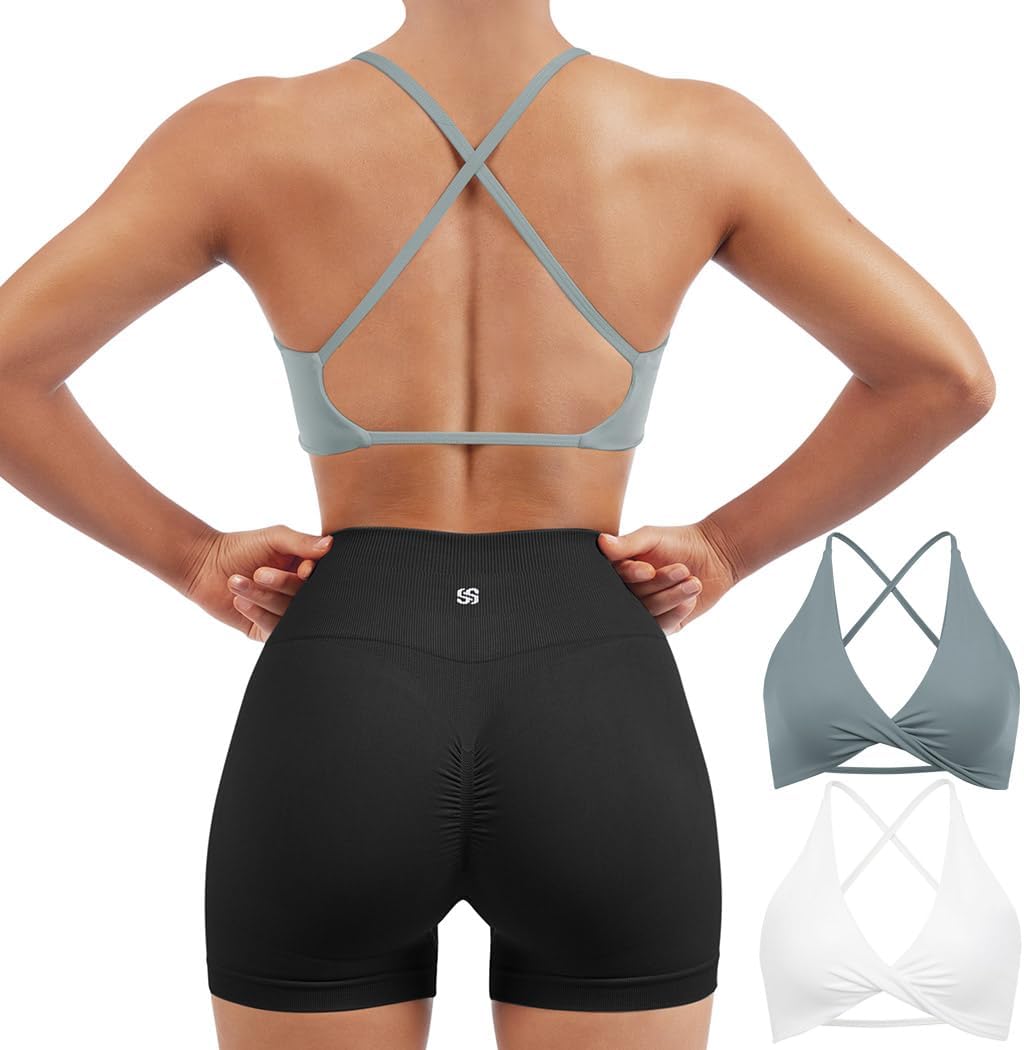 Elevate Your Workout: SUUKSESS Strappy Sports Bra & Crop Top Review