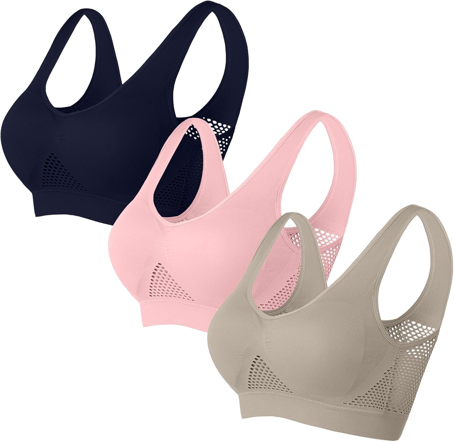 Elevate Your Workout: Women’s Seamless Wireless Pushup Sports Bras Reviewed!