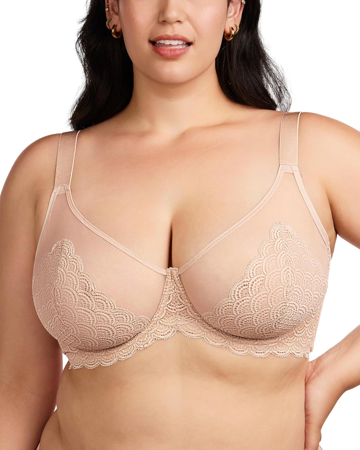 Embrace Comfort: HSIA Minimizer Bra for Plus Size Bliss