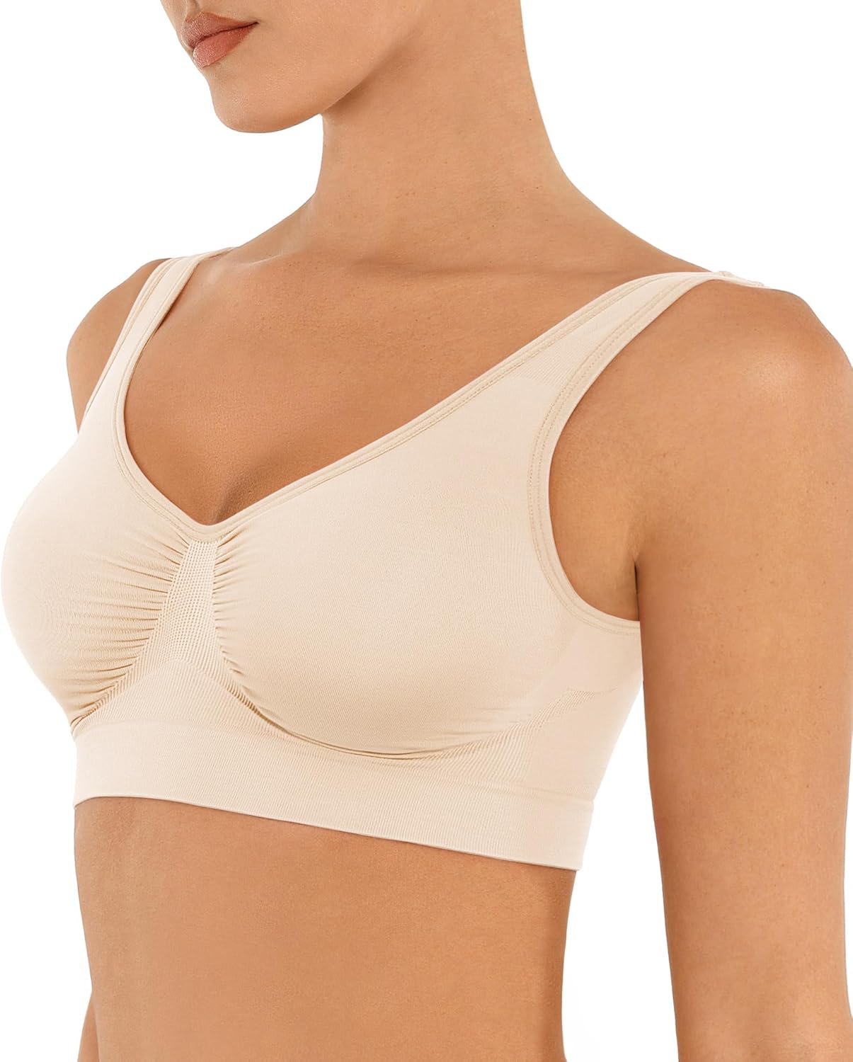Experience Comfort: FeelinGirl No Underwire Seamless Bralette Review