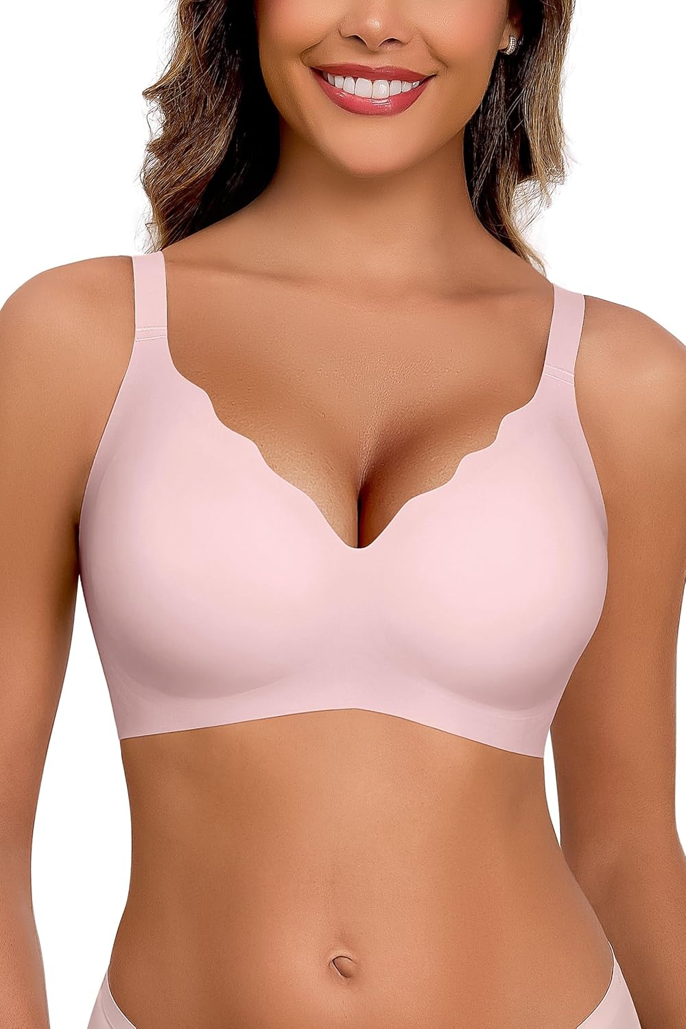 Experience Ultimate Comfort: Women's Scalloped Bralettes Reviewed!