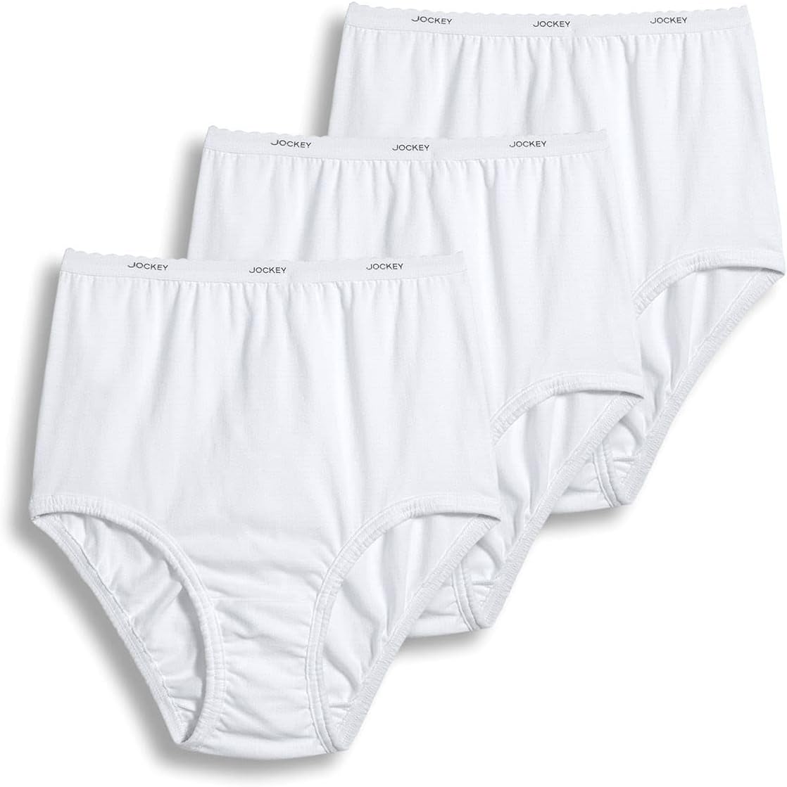 Jockey Women's Classic Briefs: Comfort & Quality in a 3-Pack