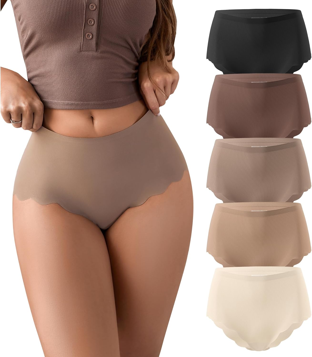 Review of SHARICCA Seamless High Waisted Cheeky Underwear: Comfort Meets Style!
