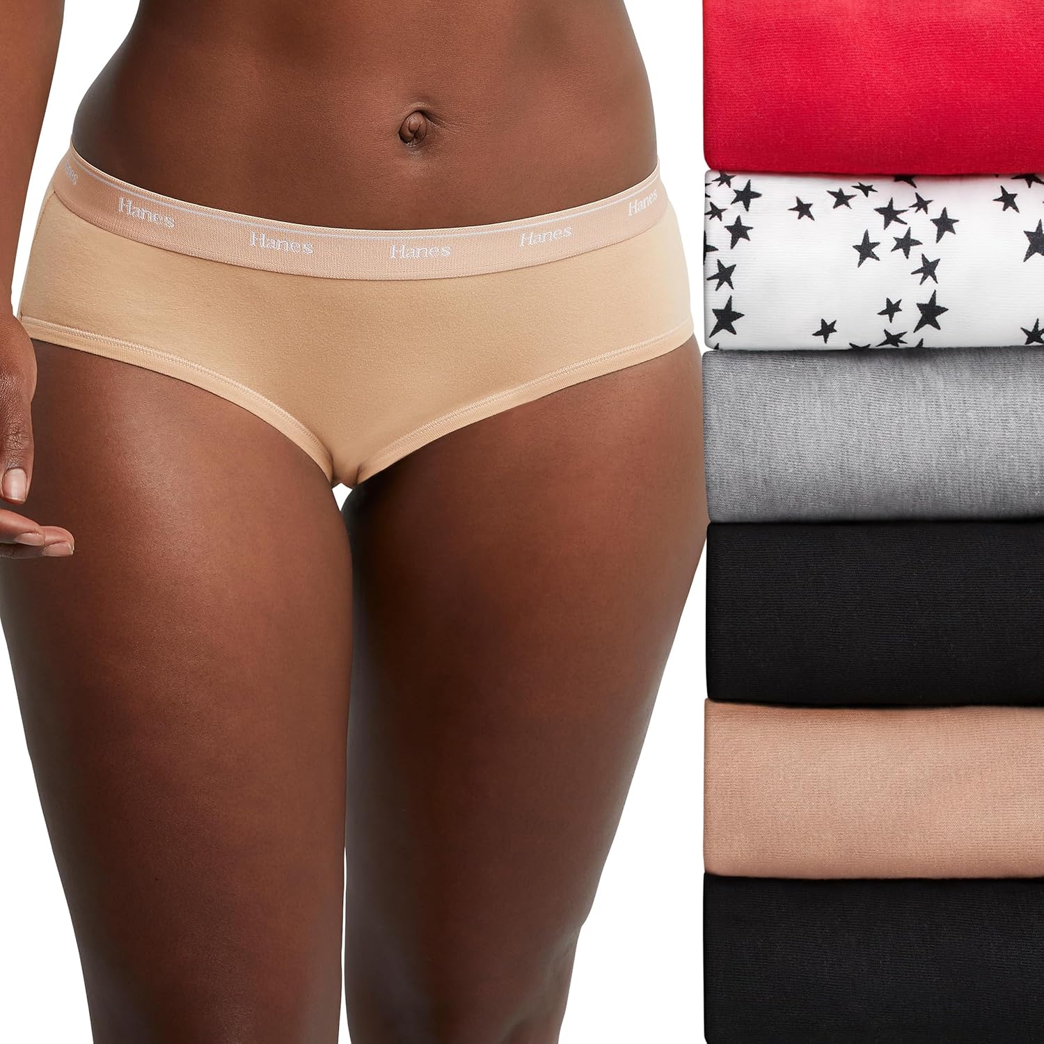Stay Comfortable: Review of Hanes Women's Originals Hipster Panties - The Perfect 6-Pack!