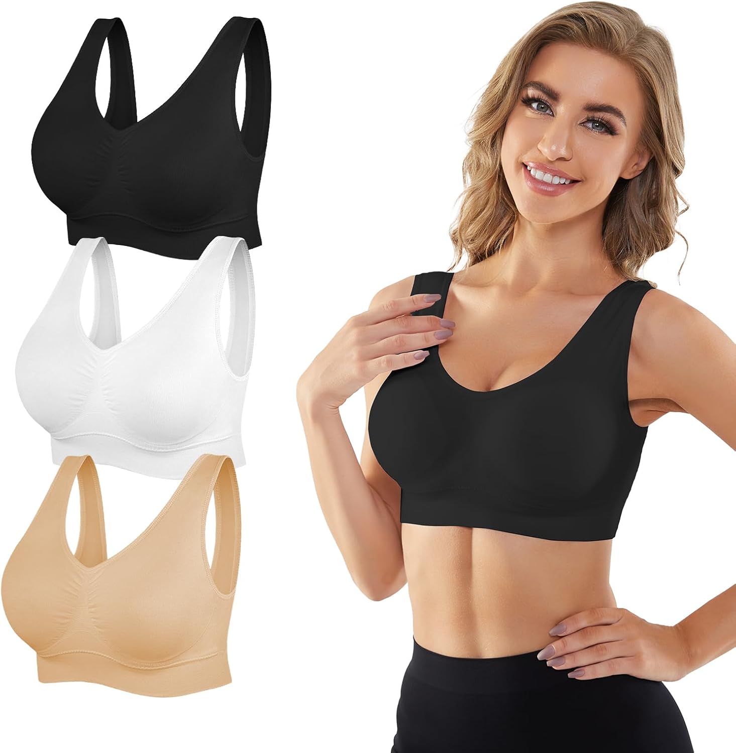 Stay Comfy in Style: Review of the Best Seamless Sports Bras for Women