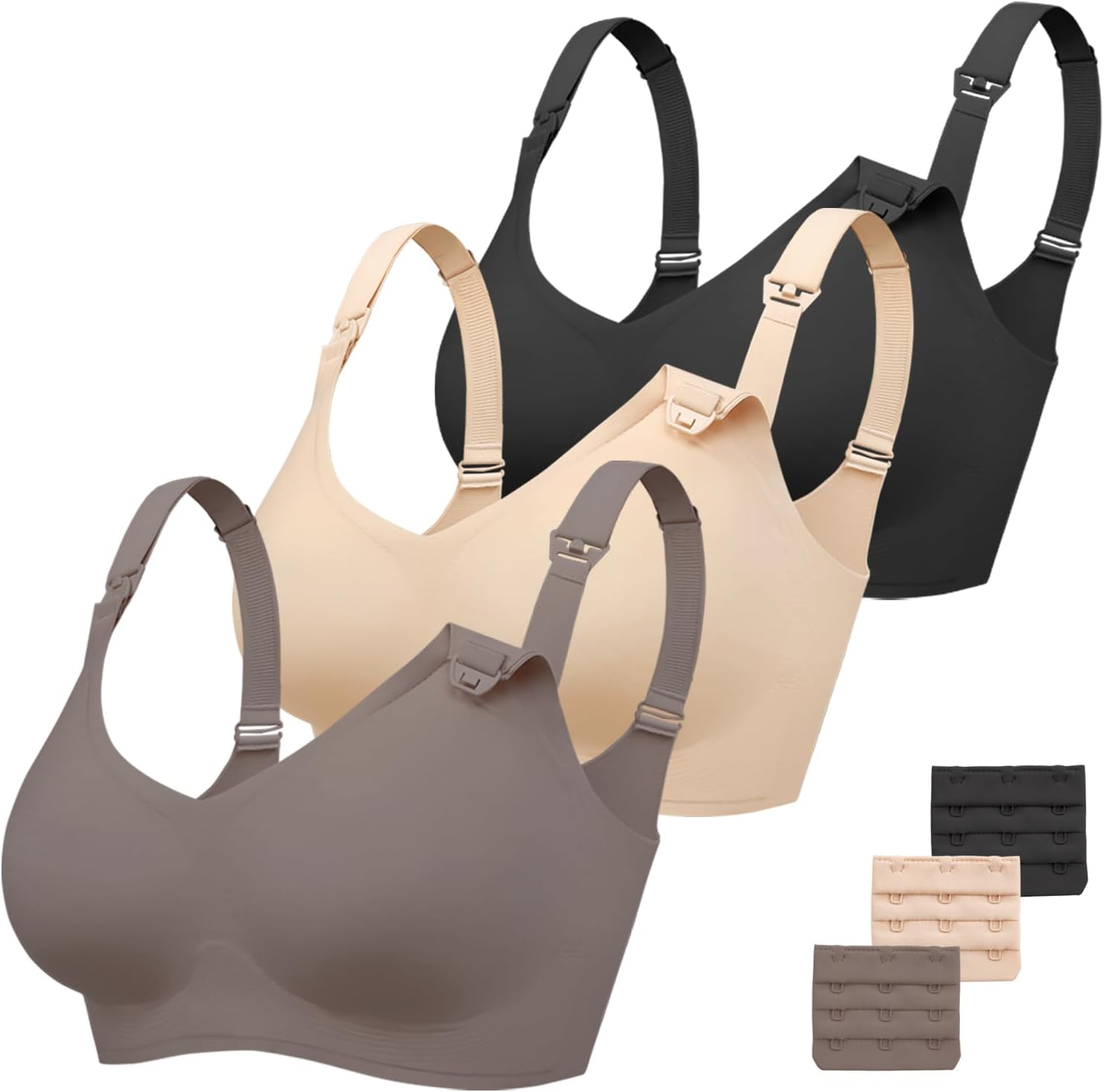 Ultimate Comfort: A Review of Vinfact's Seamless Nursing Bras for Moms!