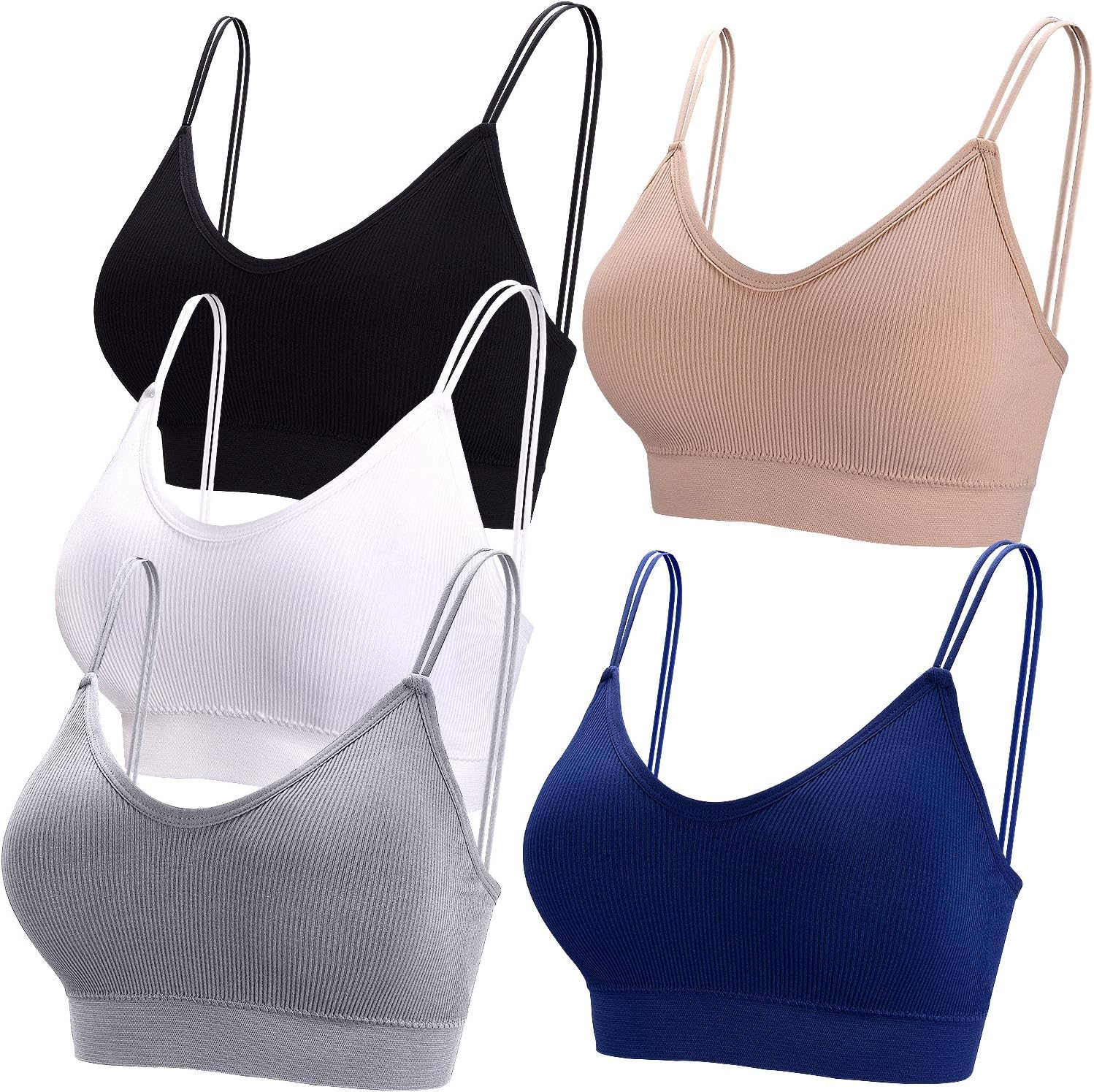 Ultimate Comfort: BQTQ 5-Piece V Neck Tube Top Bralette Review