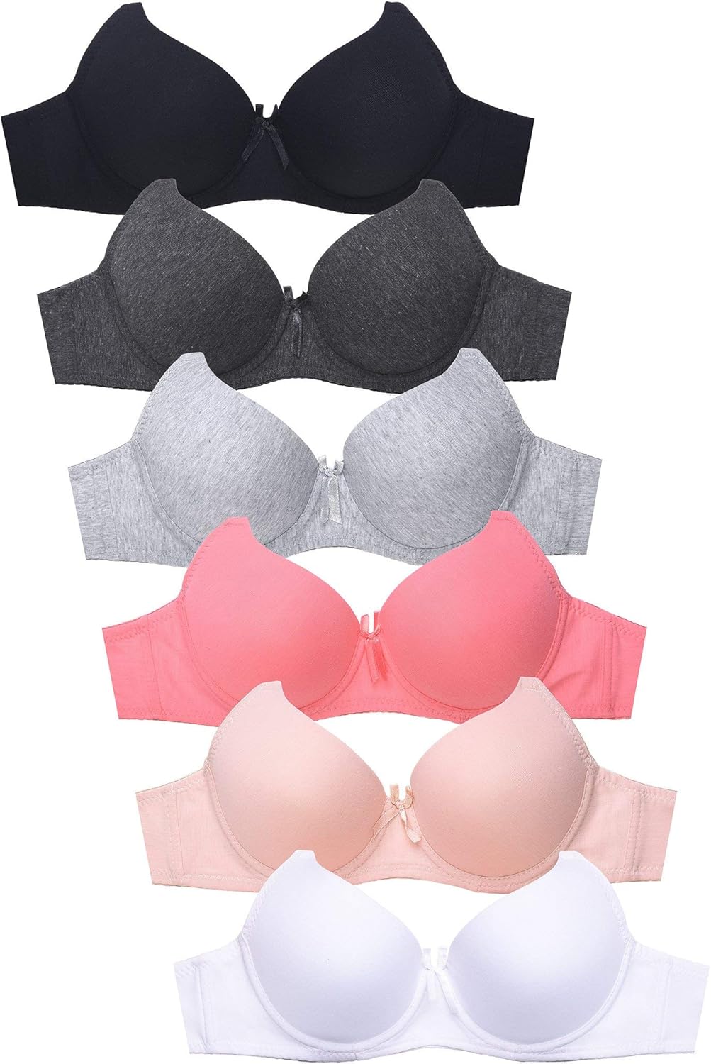 Ultimate Comfort: DailyWear 6-Pack Bras Review for Everyday Wear