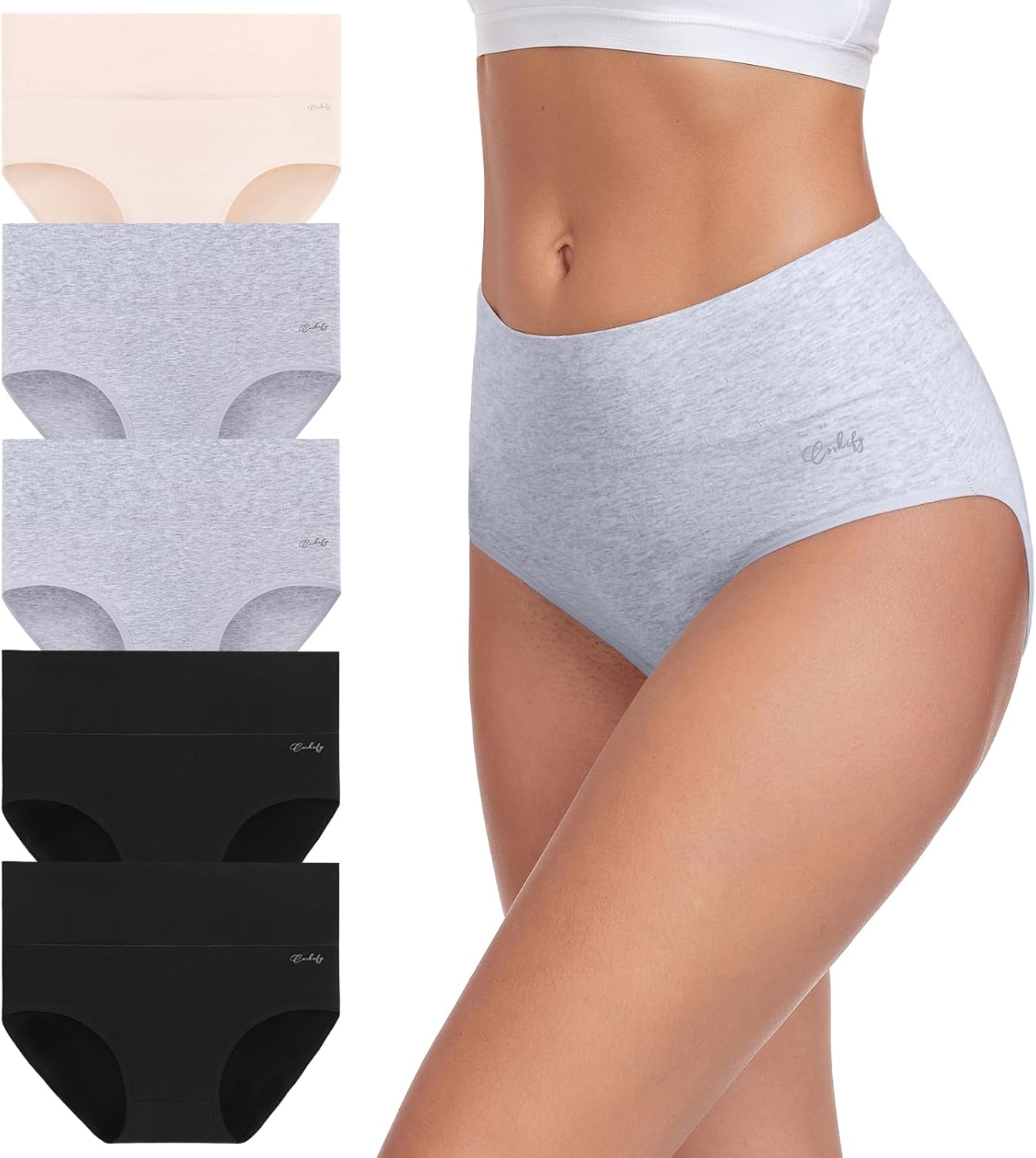 Ultimate Comfort: Review of coskefy Women's High Waisted Cotton Underwear 5-Pack