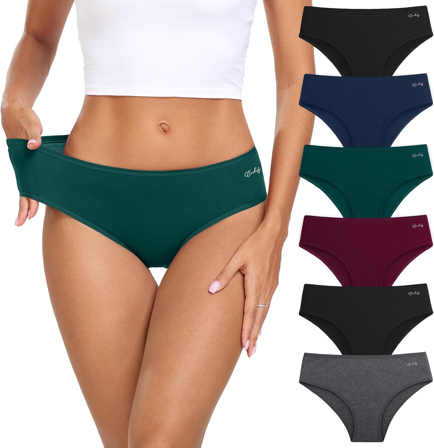 Ultimate Comfort: Review of coskefy Women's Hipster Panties 6-Pack