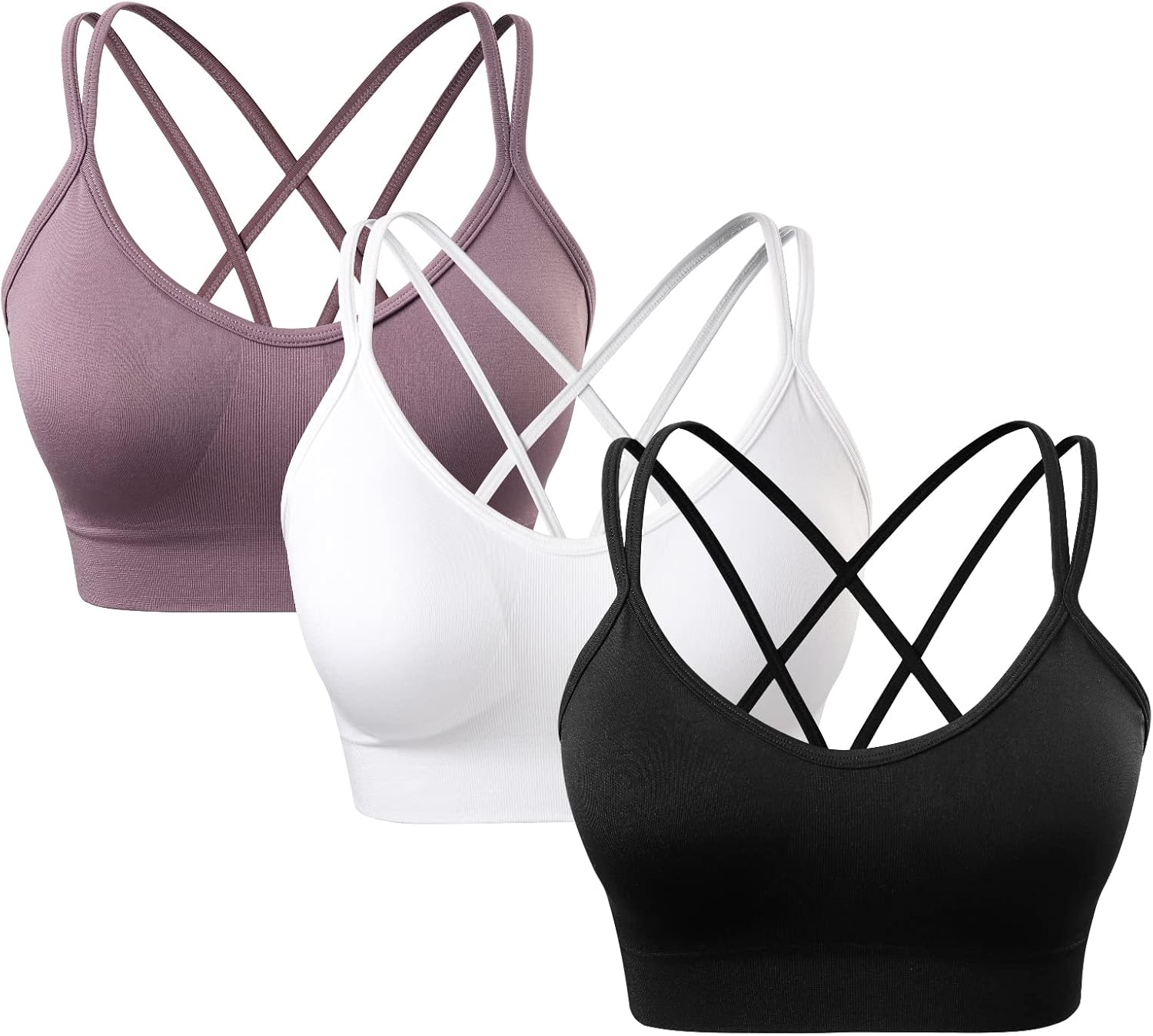 Ultimate Comfort: Review of the Women's Cross Back Sports Bra 3 Pack for Workouts